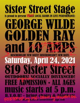 My new band Golden Ray makes its rescheduled debut.