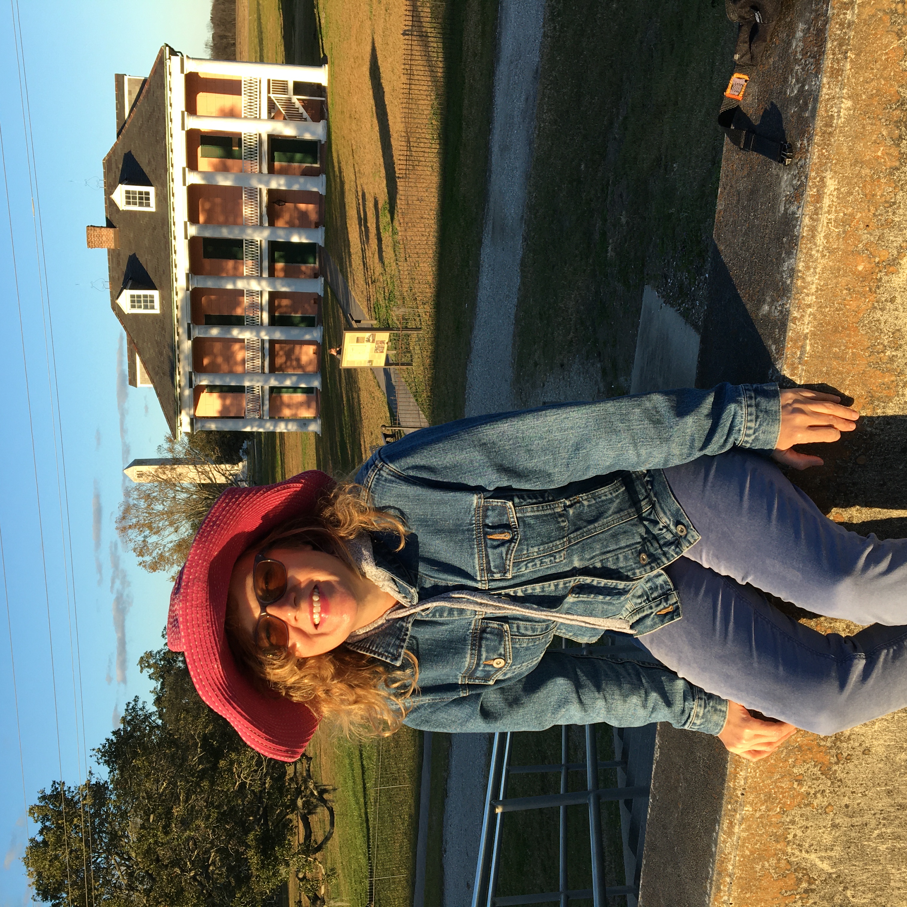 Gina and I went to the Chalmette Battlefield.