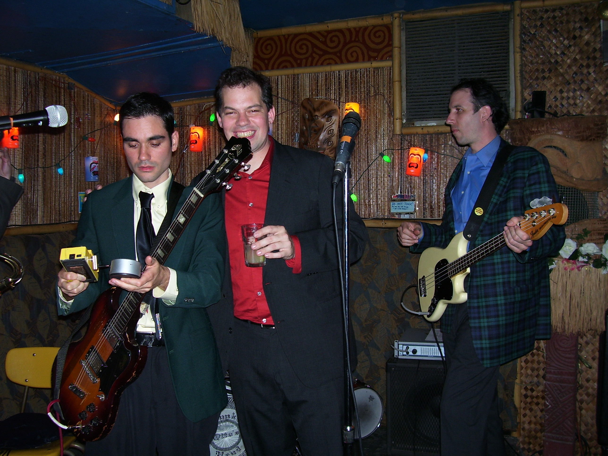 Jimmy and The Wolfpack played at Otto's Shrunken Head.