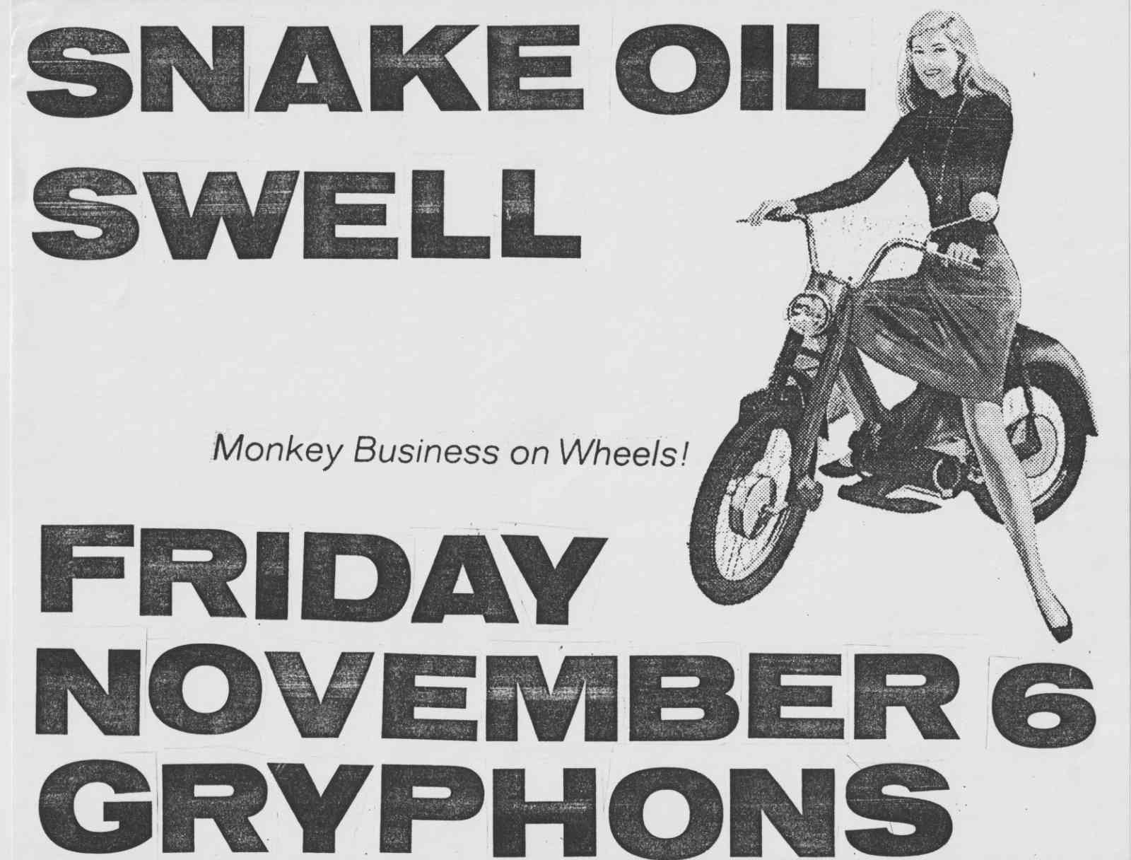 Snake Oil flyer