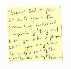 I worked at a law firm with miserable people.